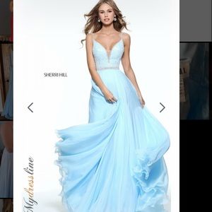 Sherri Hill, Baby Blue prom/pageant/formal dress
